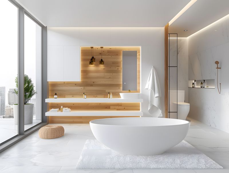 Modern Soaking Tub